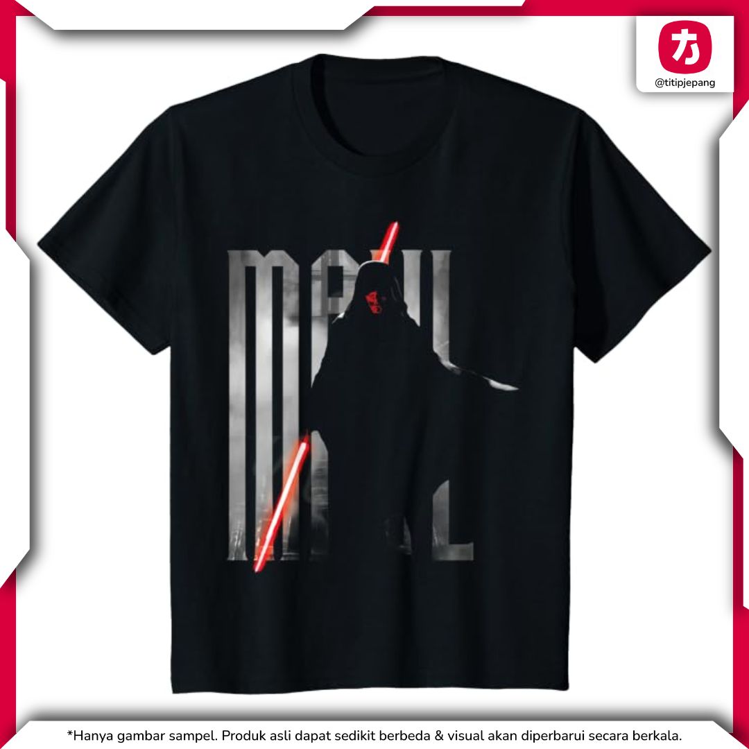 Star Wars Darth Maul Shadows T-Shirt Kids Hidden In The Shadows