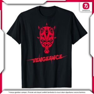 Star Wars Darth Maul Vengeance T-Shirt Men Sith Lord Minimalist Style Star Wars Darth Maul Vengeance T-Shirt Men Sith Lord Minimalist Style