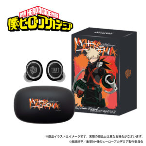 Onkyo X My Hero Academia Katsuki Bakugo AOW01 MARK II TWS Bluetooth Earbuds