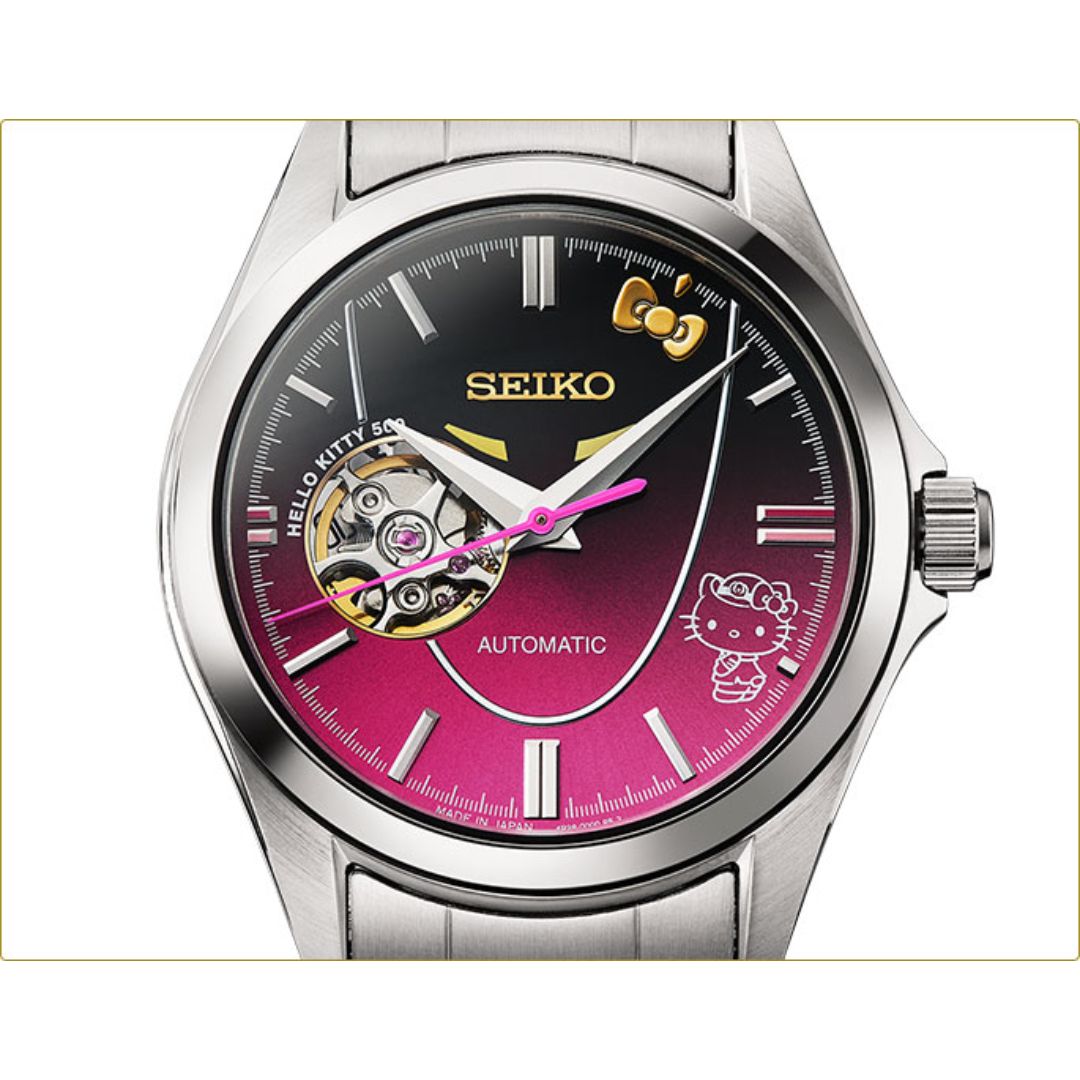 Jam Tangan SEIKO x Hello Kitty Shinkansen Finale Mechanical Watch