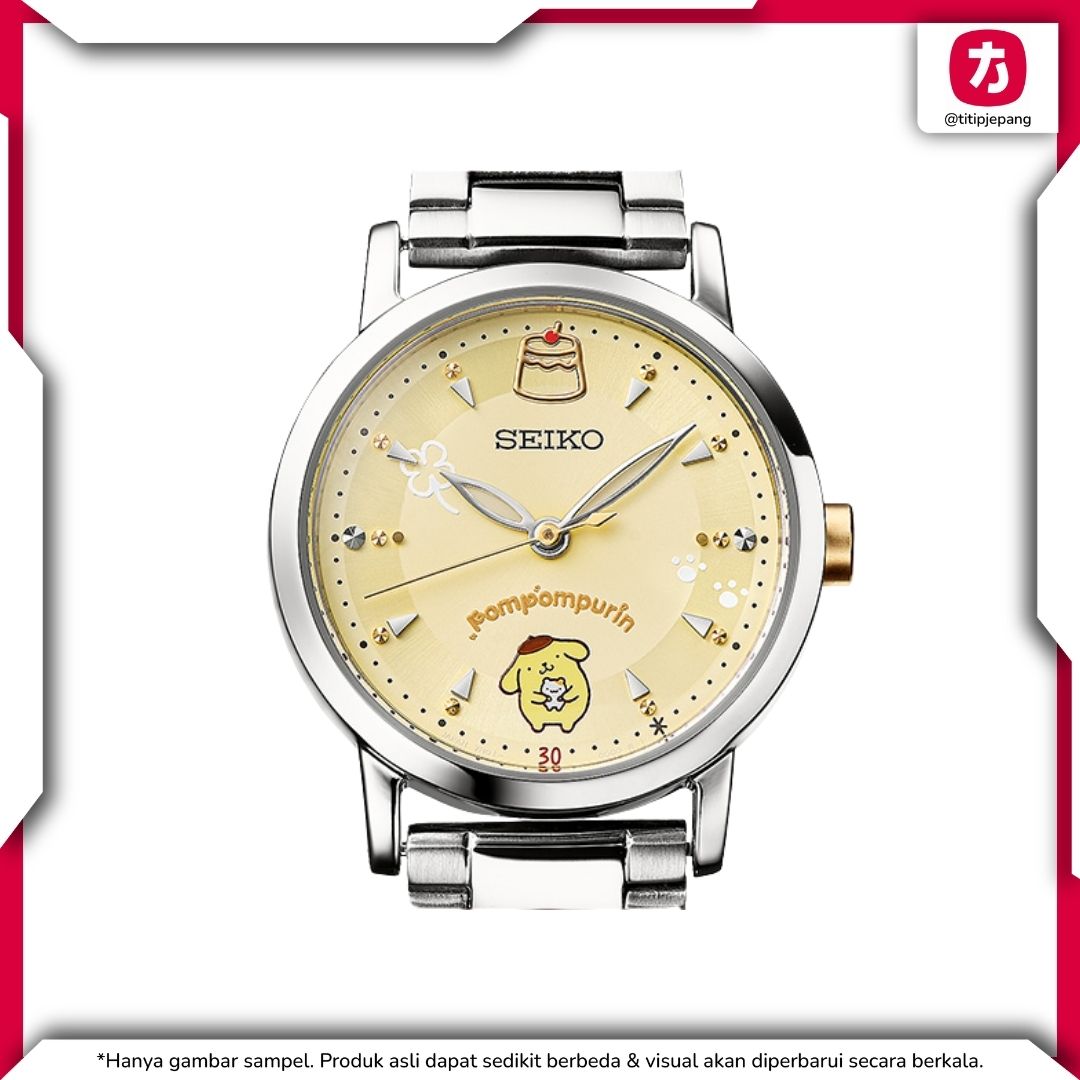 Jam Tangan Seiko x Sanrio Pompompurin 30th Anniversary Collaboration Watch