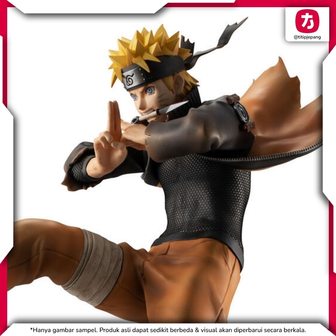 GEM Series Naruto Uzumaki Ninja World War Ver MegaHouse Figure Original