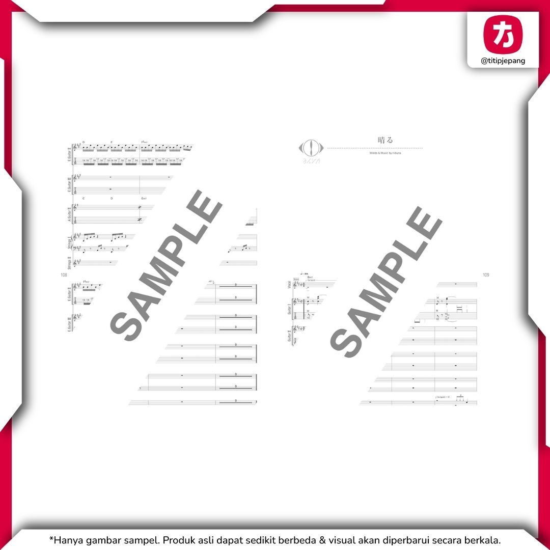 Band Score Yorushika Second Person Volume 1 (DSK) Band Score Yorushika Second Person Volume 1 (DSK)