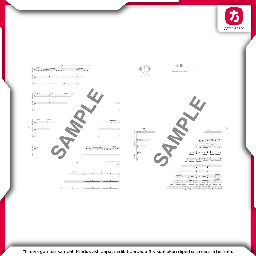 Band Score Yorushika Second Person Volume 1 (DSK) Band Score Yorushika Second Person Volume 1 (DSK)
