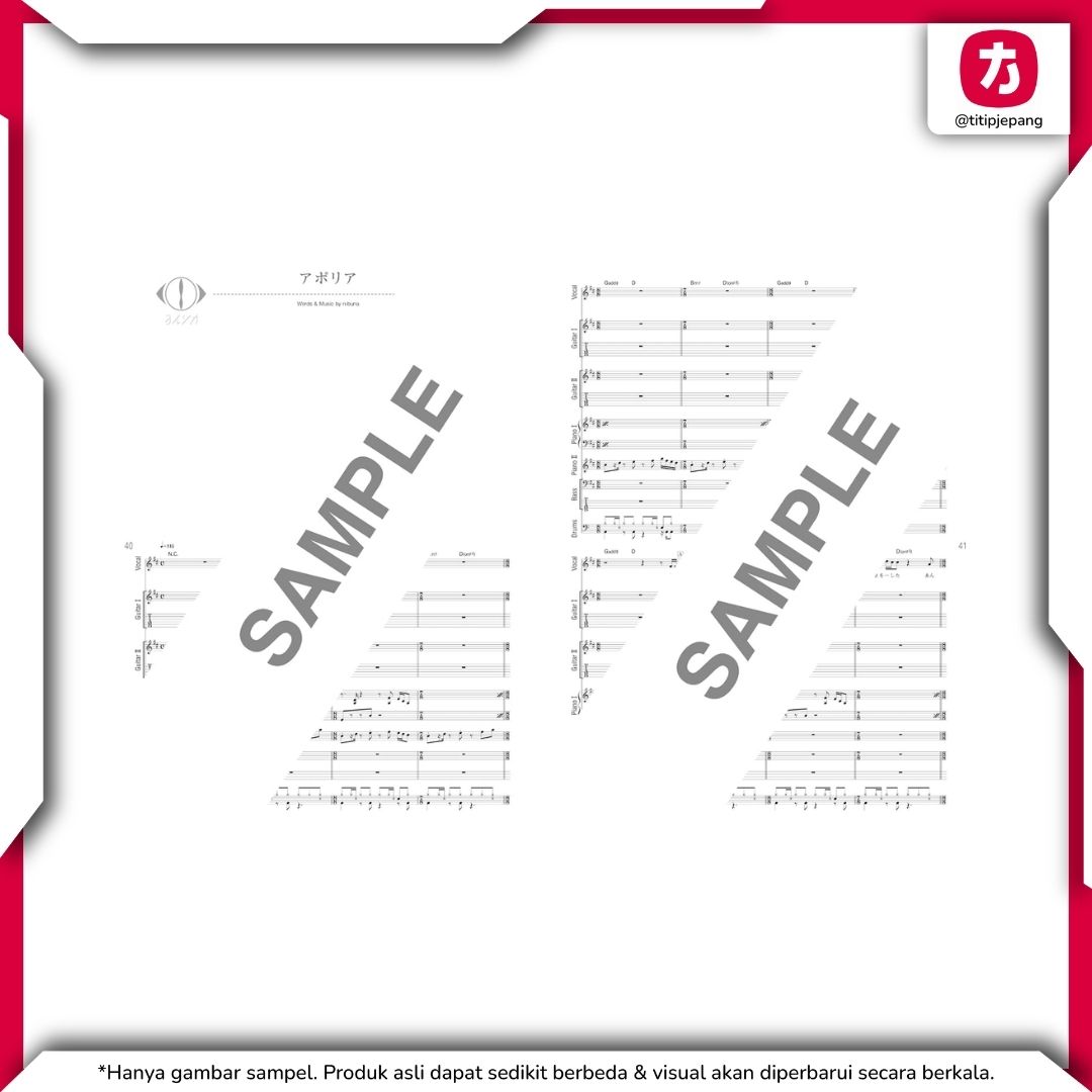 Band Score Yorushika Second Person Volume 2 (DSK) Band Score Yorushika Second Person Volume 2 (DSK)