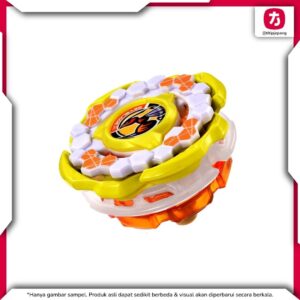 Takara Tomy BEYBLADE X CX-00 Booster Hornet Fort R7-60T Metal Coat: Yellow Takara Tomy BEYBLADE X CX-00 Booster Hornet Fort R7-60T Metal Coat: Yellow