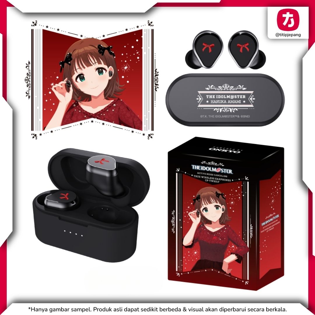 TWS ONKYO X The Idolmaster 20th Anniversary Haruka Amami CP-TWS01F Collaboration Model Earphone TWS ONKYO X The Idolmaster 20th Anniversary Haruka Amami CP-TWS01F Collaboration Model Earphone