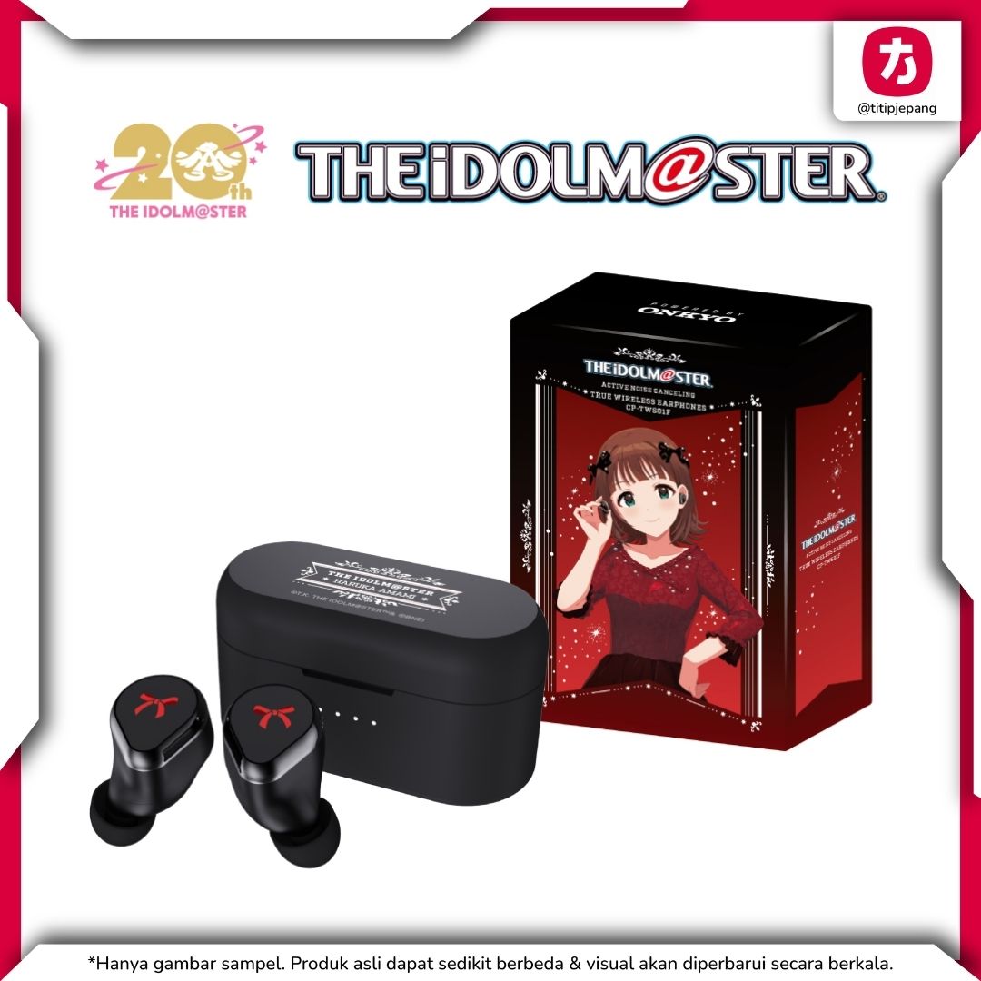 TWS ONKYO X The Idolmaster 20th Anniversary Haruka Amami CP-TWS01F Collaboration Model Earphone TWS ONKYO X The Idolmaster 20th Anniversary Haruka Amami CP-TWS01F Collaboration Model Earphone