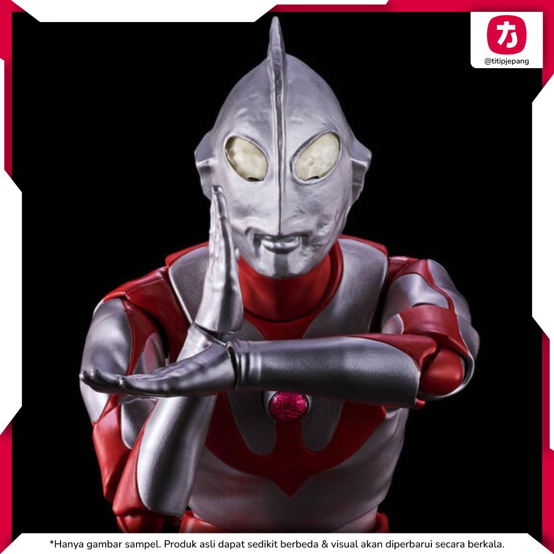 SHFiguarts Ultraman Type A True Bone Carving Method Figure Resmi SHFiguarts Ultraman Type A True Bone Carving Method Figure Resmi