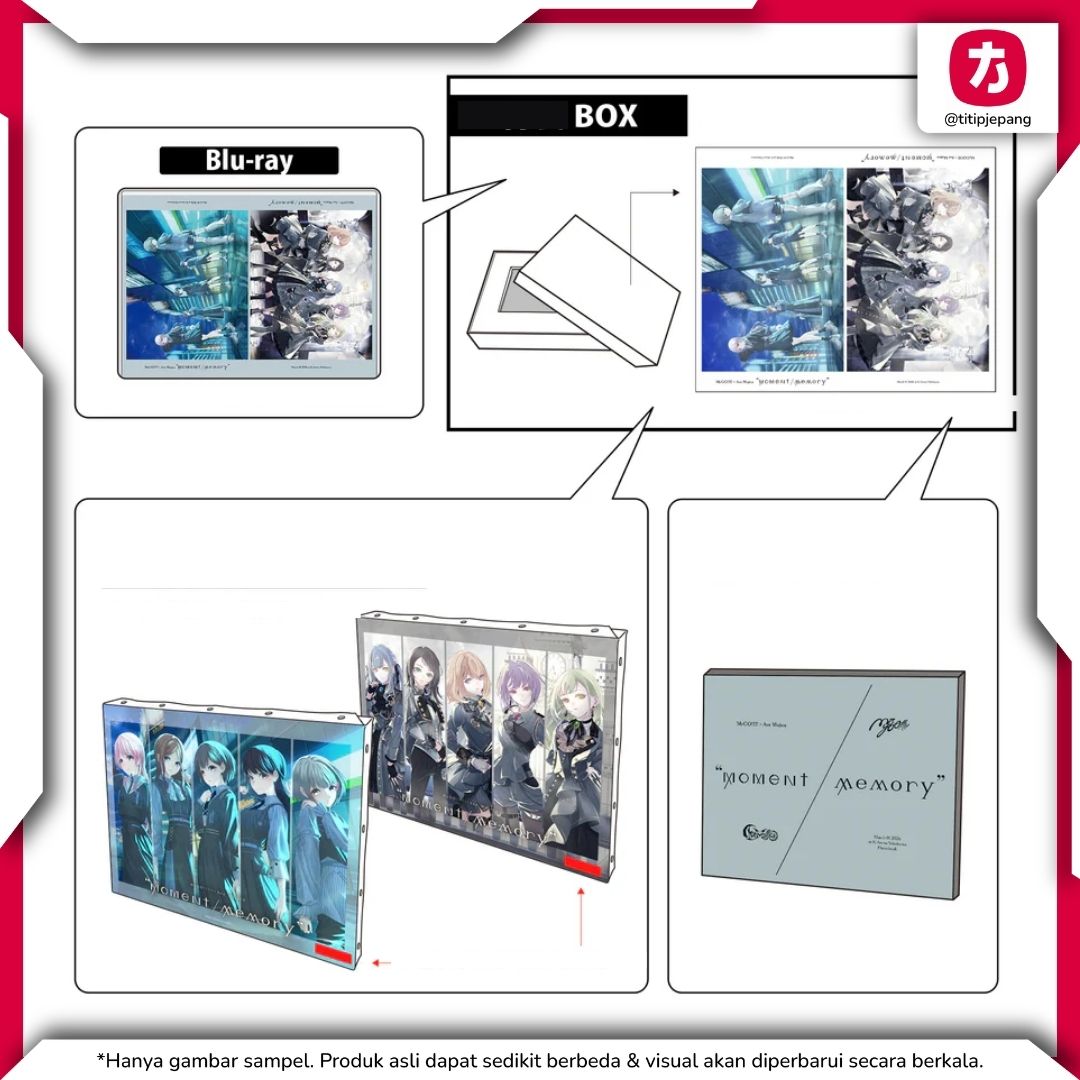 MyGO!!!!! Ave Mujica Moment Memory Blu-ray Limited Edition Special Print MyGO!!!!! Ave Mujica Moment Memory Blu-ray Limited Edition Special Print