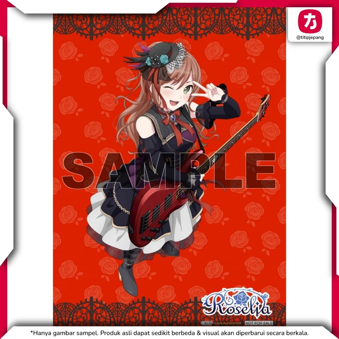 BanG Dream Lehre der Rose Roselia Limited Edition Blu-ray CD Resmi BanG Dream Lehre der Rose Roselia Limited Edition Blu-ray CD Resmi