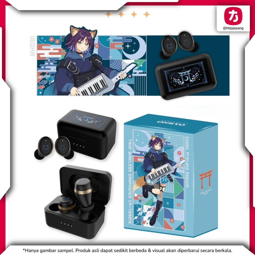 TWS Onkyo Super Princess Kaguya Iroha Sakayori Model CP-TWS01E Wireless Earphones TWS Onkyo Super Princess Kaguya Iroha Sakayori Model CP-TWS01E Wireless Earphones