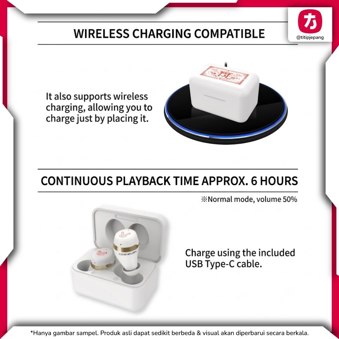 TWS Onkyo Super Princess Kaguya Iroha Sakayori Model CP-TWS01E Wireless Earphones TWS Onkyo Super Princess Kaguya Iroha Sakayori Model CP-TWS01E Wireless Earphones