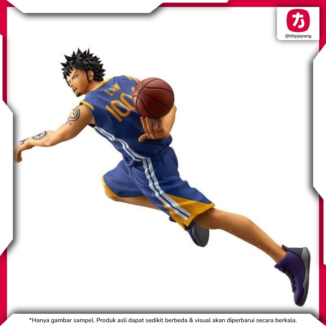 Figure One Piece x NBA Master Stars Piece The Trafalgar Law Golden State Warriors 17cm Figure One Piece x NBA Master Stars Piece The Trafalgar Law Golden State Warriors 17cm