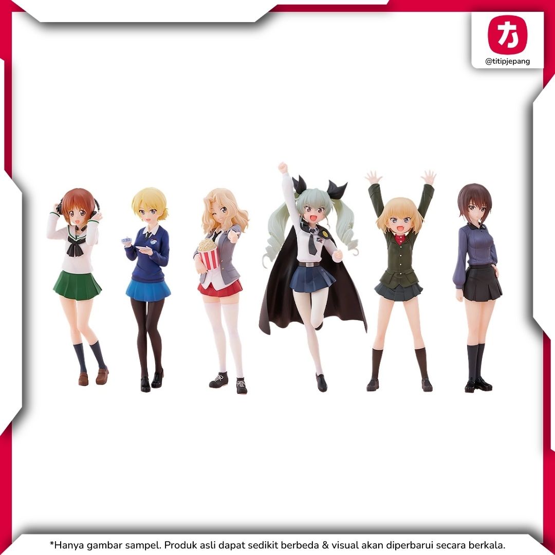 CHILLfigg Girls & Panzer BOX Set Figure Anime CHILLfigg Girls & Panzer BOX Set Figure Anime
