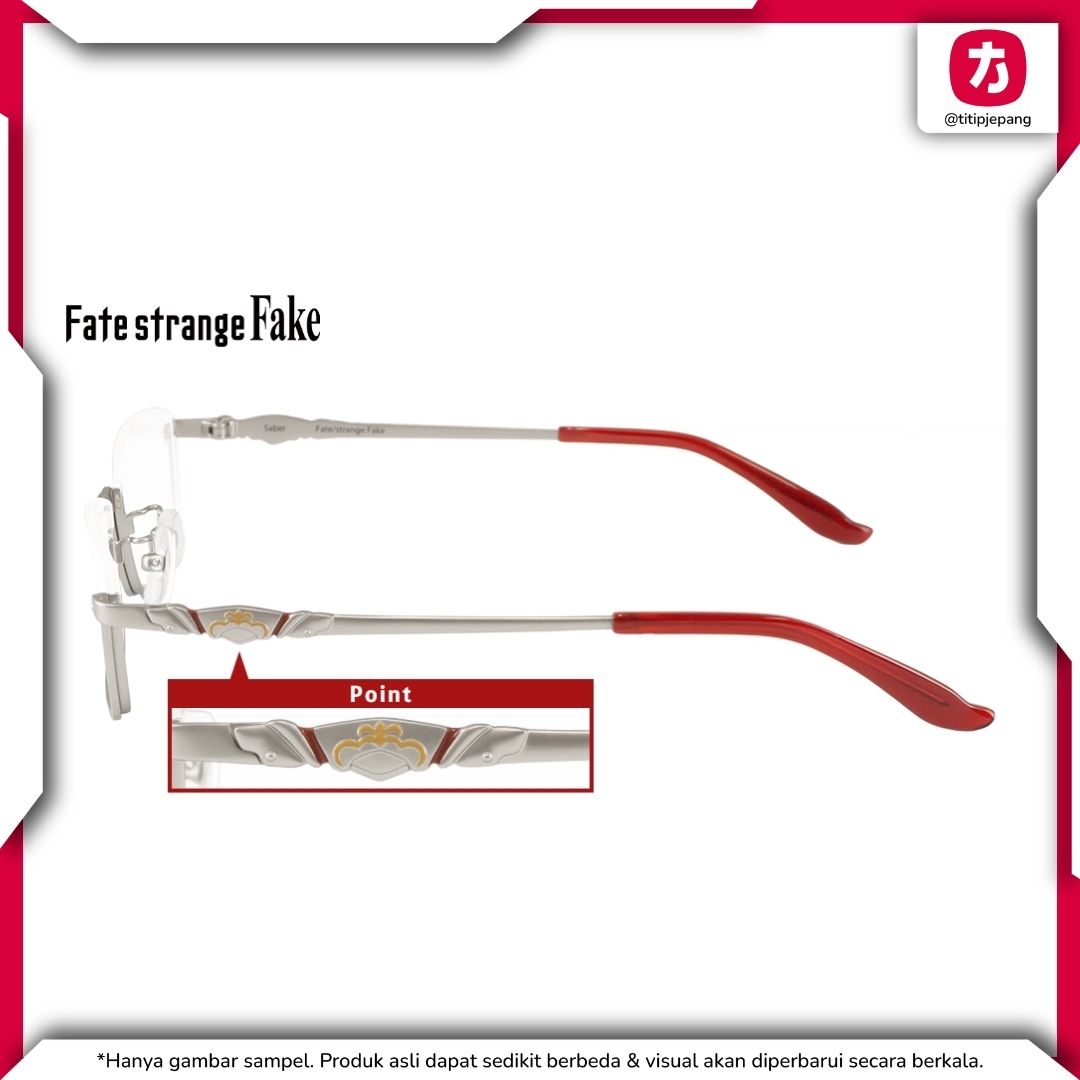Kacamata Eyemirror Fate strange Fake Saber Model Frame Original