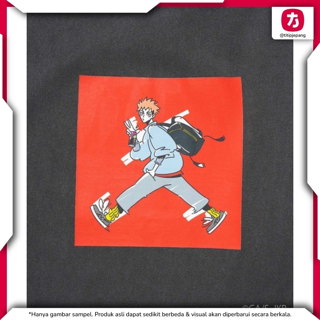 Kaos Yuji Itadori Jujutsu Kaisen ZOZO Anime 5th Anniversary Jepang Kaos Yuji Itadori Jujutsu Kaisen ZOZO Anime 5th Anniversary Jepang