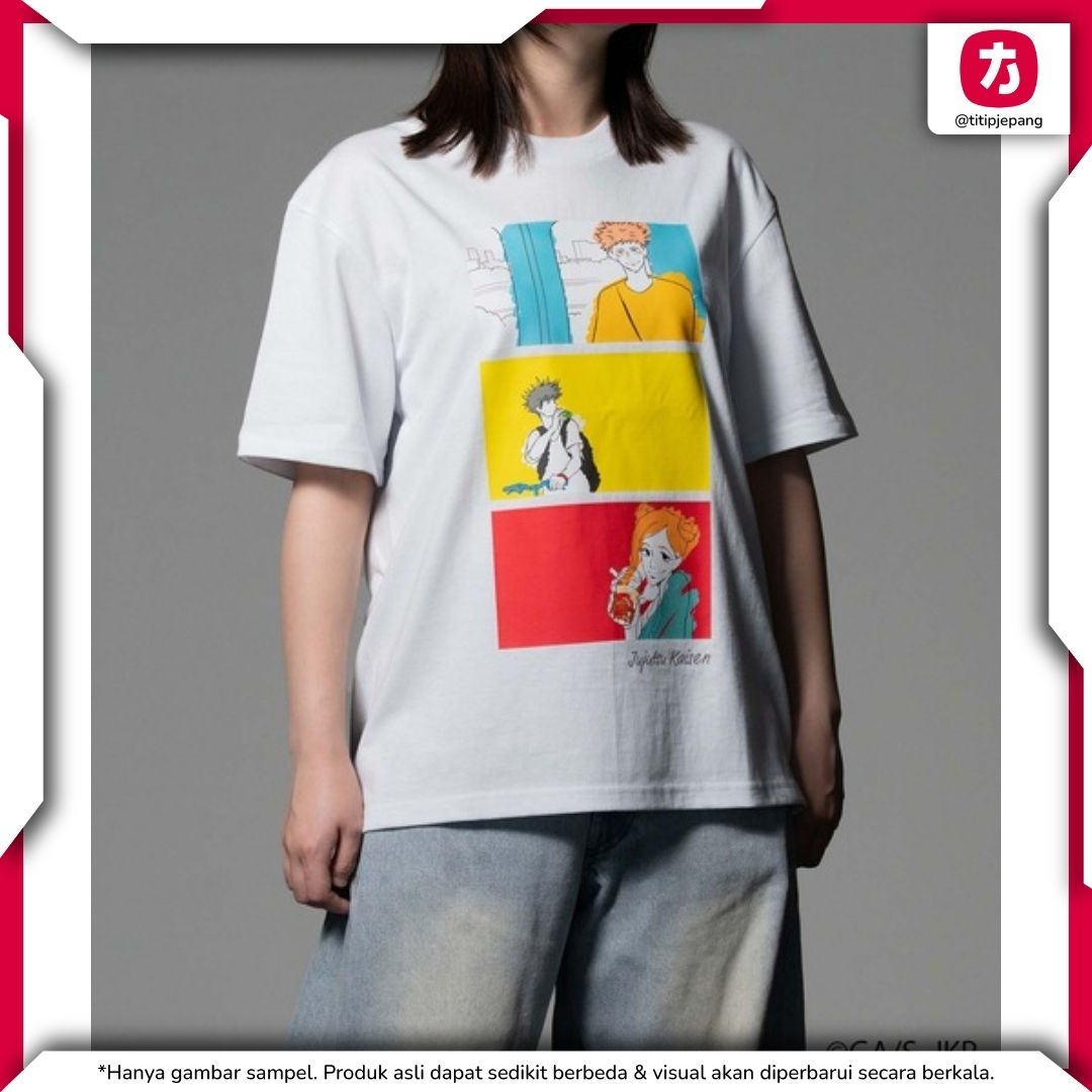 Kaos Itadori Fushiguro Kugisaki Jujutsu Kaisen ZOZO Original Anniversary