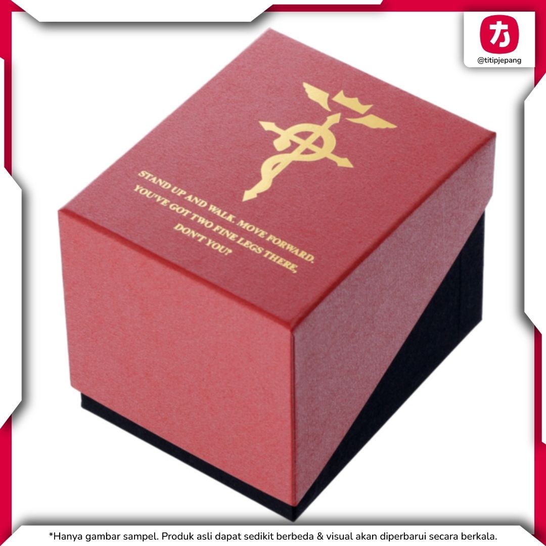 Jam Seiko Edward Elric Fullmetal Alchemist Collaboration Jepang Jam Seiko Edward Elric Fullmetal Alchemist Collaboration Jepang