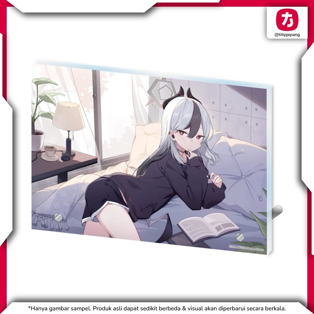 Kayoko Acrylic Plate Blue Archive ZE300 ASMR Edition Original Jepang