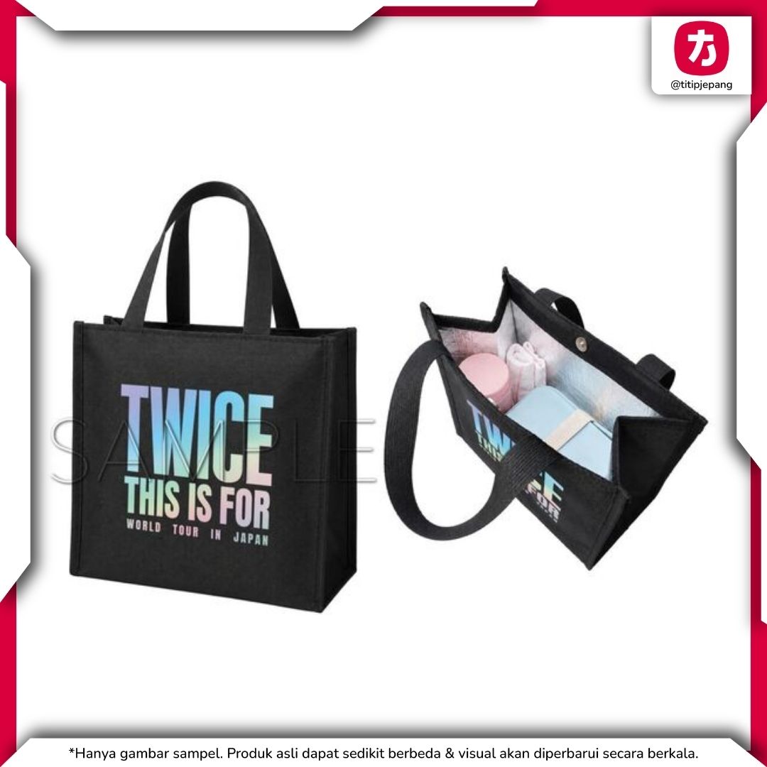 TWICE THIS IS FOR WORLD TOUR IN JAPAN Blu-ray Limited Edition Bonus Tote Bag TWICE THIS IS FOR WORLD TOUR IN JAPAN Blu-ray Limited Edition Bonus Tote Bag