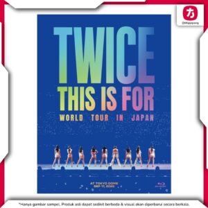 TWICE THIS IS FOR WORLD TOUR IN JAPAN Blu-ray Limited Edition Bonus Tote Bag