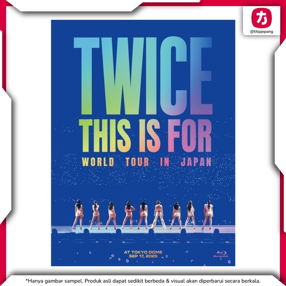 TWICE THIS IS FOR WORLD TOUR IN JAPAN Blu-ray Limited Edition Bonus Tote Bag TWICE THIS IS FOR WORLD TOUR IN JAPAN Blu-ray Limited Edition Bonus Tote Bag