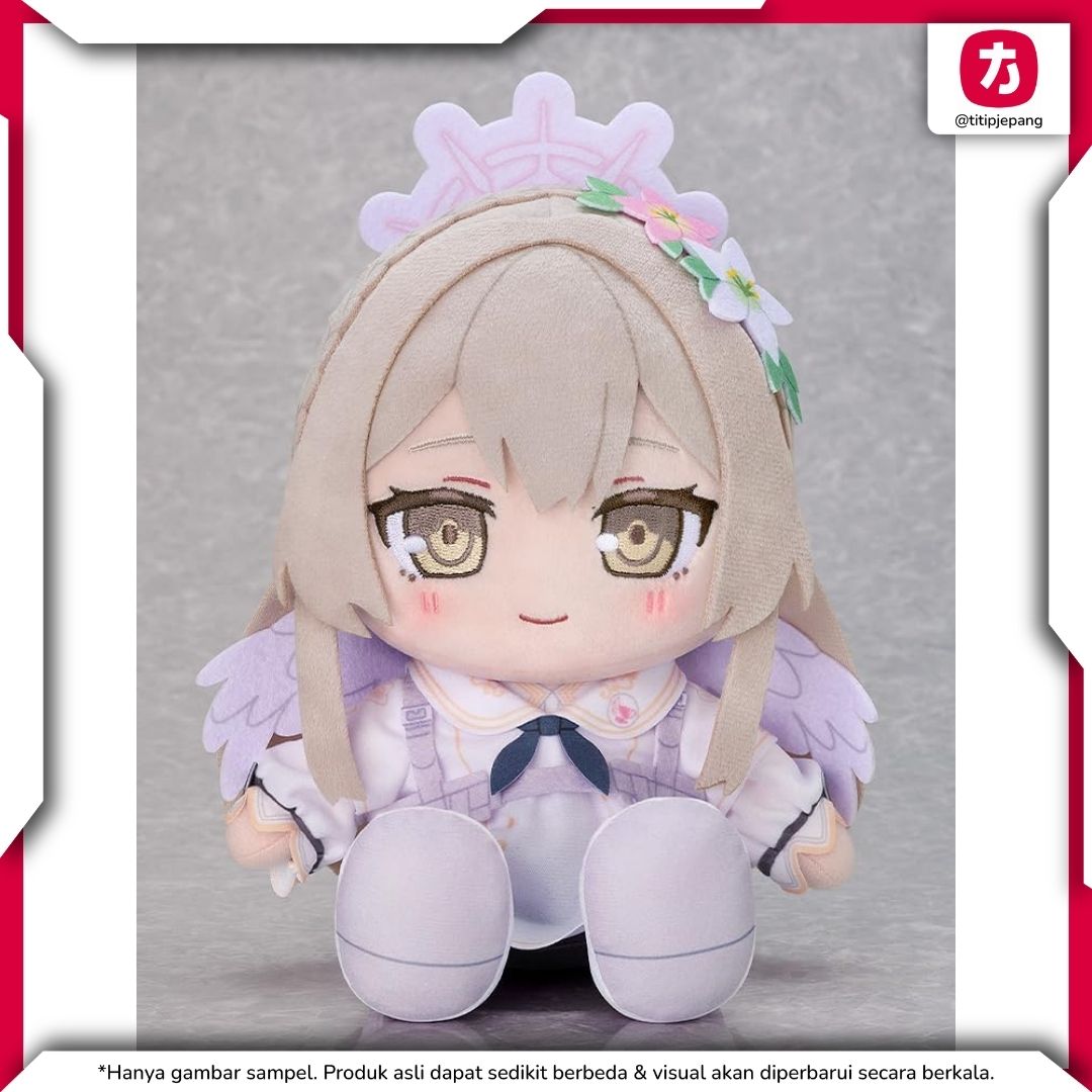 Blue Archive Choco Puni Plush Toy Nagisa Boneka Chibi Koleksi Resmi Blue Archive Choco Puni Plush Toy Nagisa Boneka Chibi Koleksi Resmi