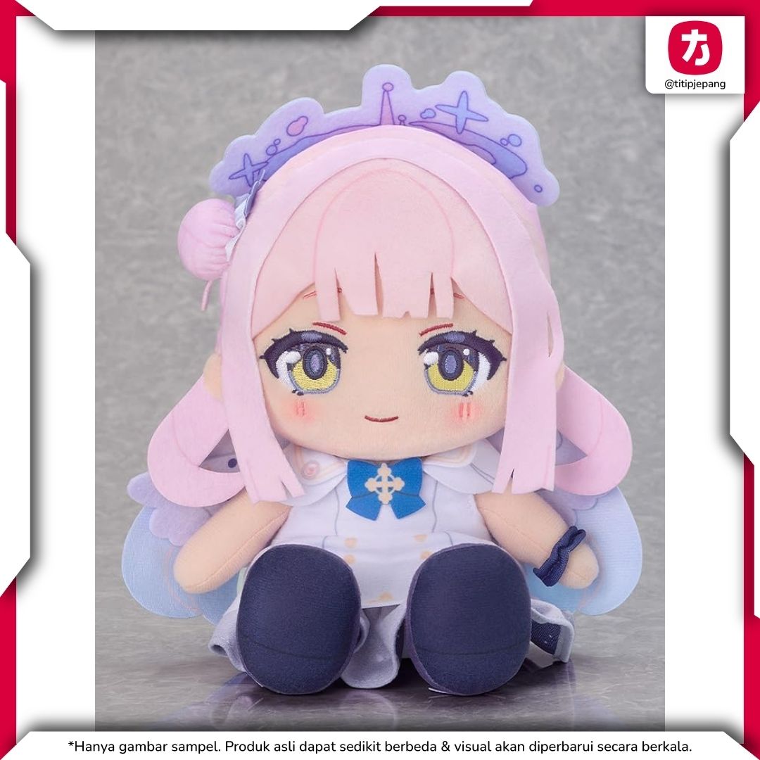 Blue Archive Choco Puni Plush Toy Mika Boneka Chibi Koleksi Resmi Blue Archive Choco Puni Plush Toy Mika Boneka Chibi Koleksi Resmi