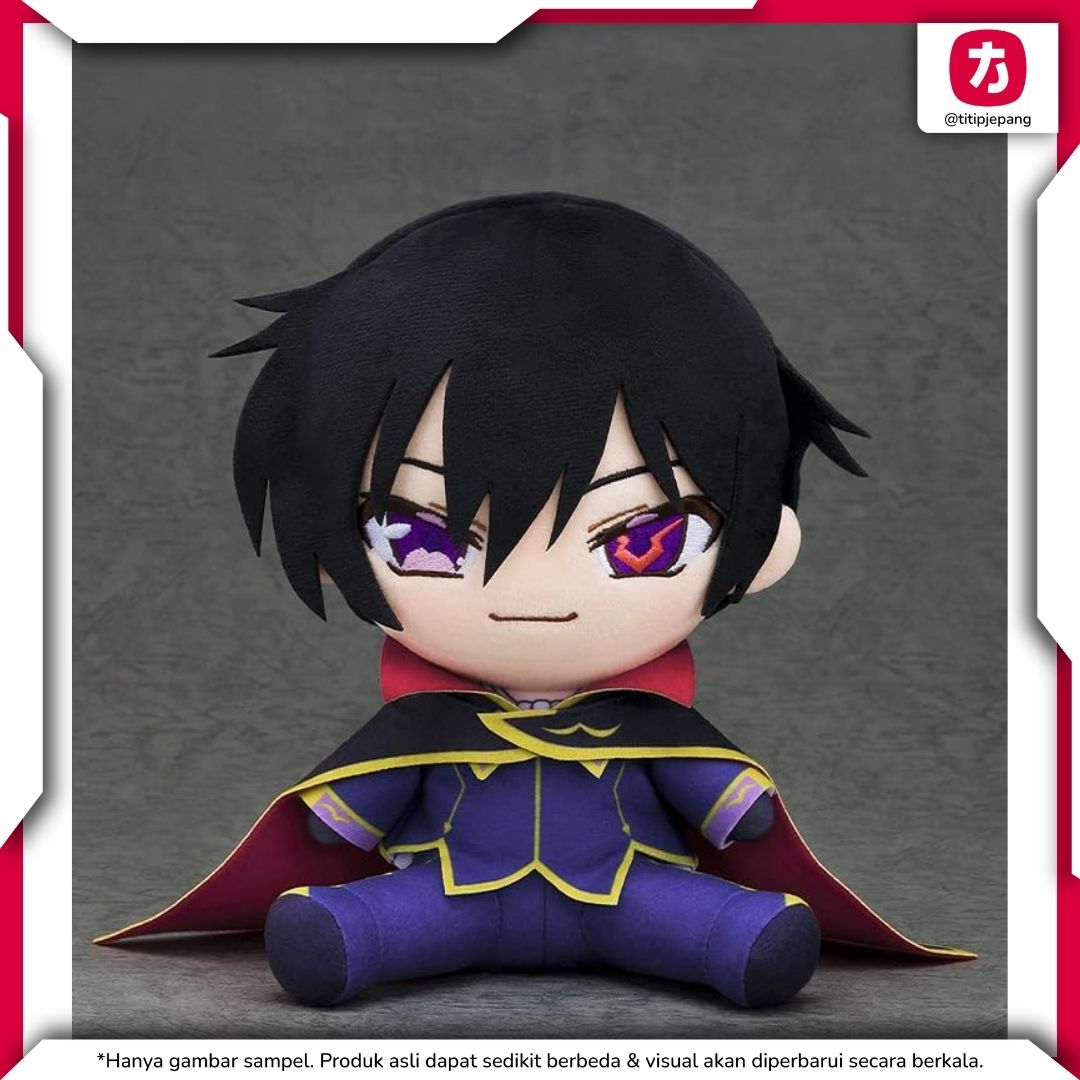 Code Geass Choco Puni Plush Toy Lelouch Boneka Chibi Koleksi Resmi Code Geass Choco Puni Plush Toy Lelouch Boneka Chibi Koleksi Resmi