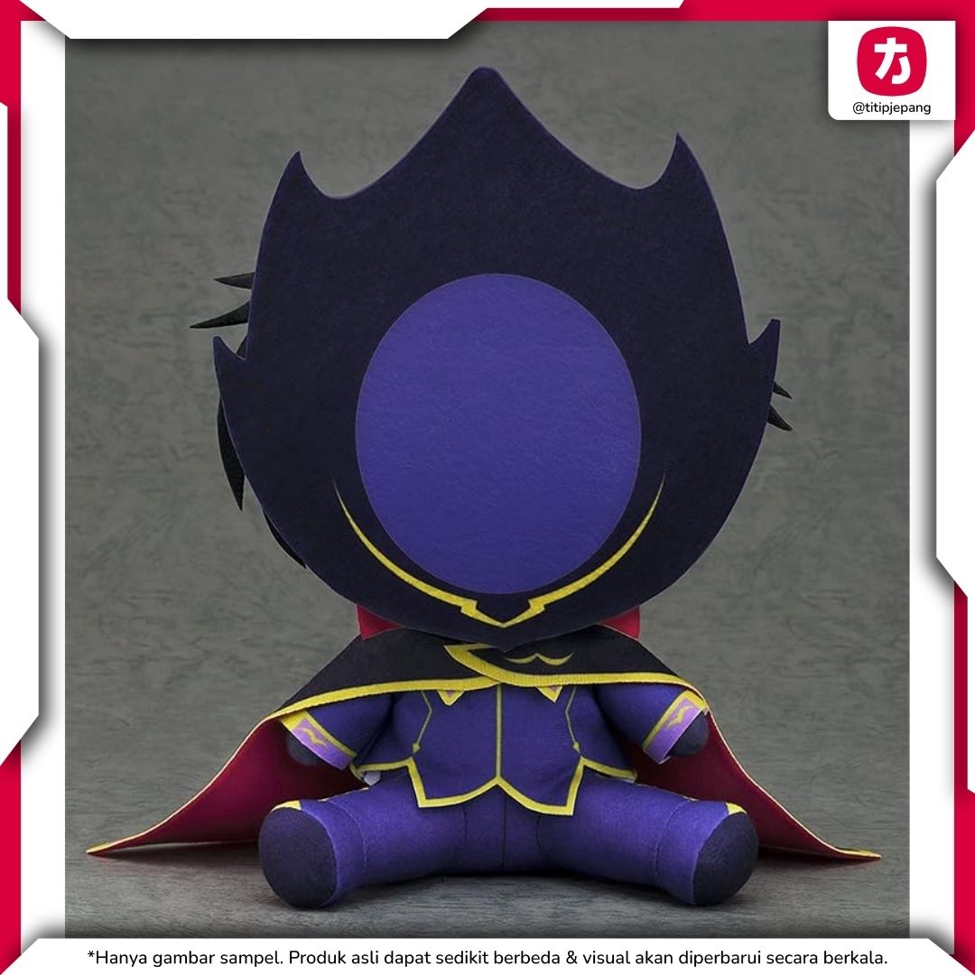 Code Geass Choco Puni Plush Toy Lelouch Boneka Chibi Koleksi Resmi Code Geass Choco Puni Plush Toy Lelouch Boneka Chibi Koleksi Resmi