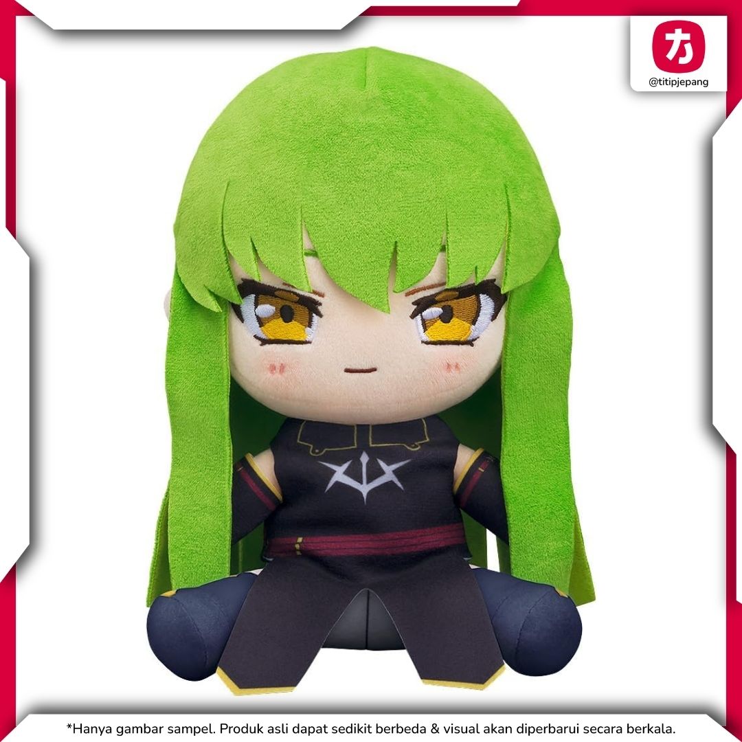 Code Geass Choco Puni Plush Toy CC Boneka Chibi Koleksi Resmi Code Geass Choco Puni Plush Toy CC Boneka Chibi Koleksi Resmi