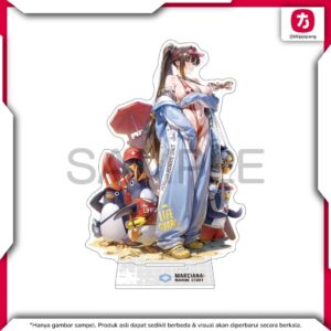 Goddess of Victory Acrylic Marine Study, Acrylic Stand Marchana Koleksi NIKKE