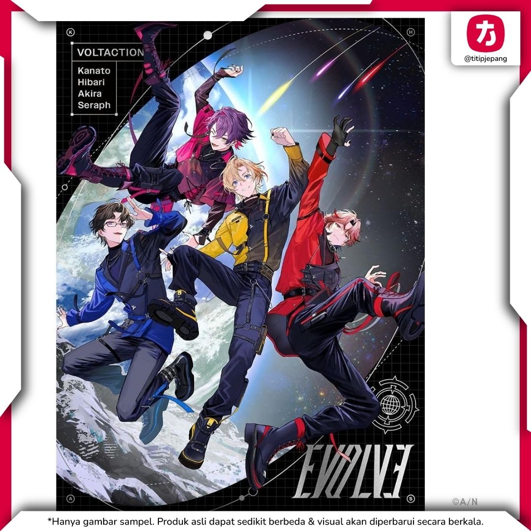 Album CD VOLTACTION EVOLVE Limited Edition A Nijisanji Album CD VOLTACTION EVOLVE Limited Edition A Nijisanji