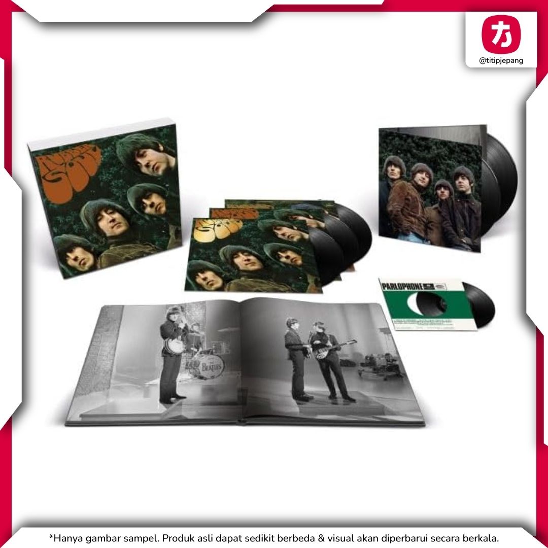 Boxset Vinyl The Beatles Rubber Soul Super Deluxe 5LP 7-inch Japan Edition Boxset Vinyl The Beatles Rubber Soul Super Deluxe 5LP 7-inch Japan Edition