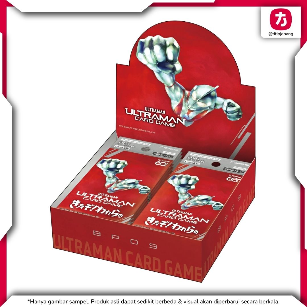 Ultraman Card Game Booster Pack 09: Here it Comes! Our Koleksi Kartu Resmi Ultraman Card Game Booster Pack 09: Here it Comes! Our Koleksi Kartu Resmi