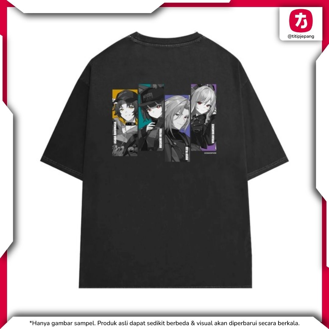 Zenless Zone Zero Collab T-Shirt ZOZOTOWN Cotton Tee Eksklusif Zenless Zone Zero Collab T-Shirt ZOZOTOWN Cotton Tee Eksklusif
