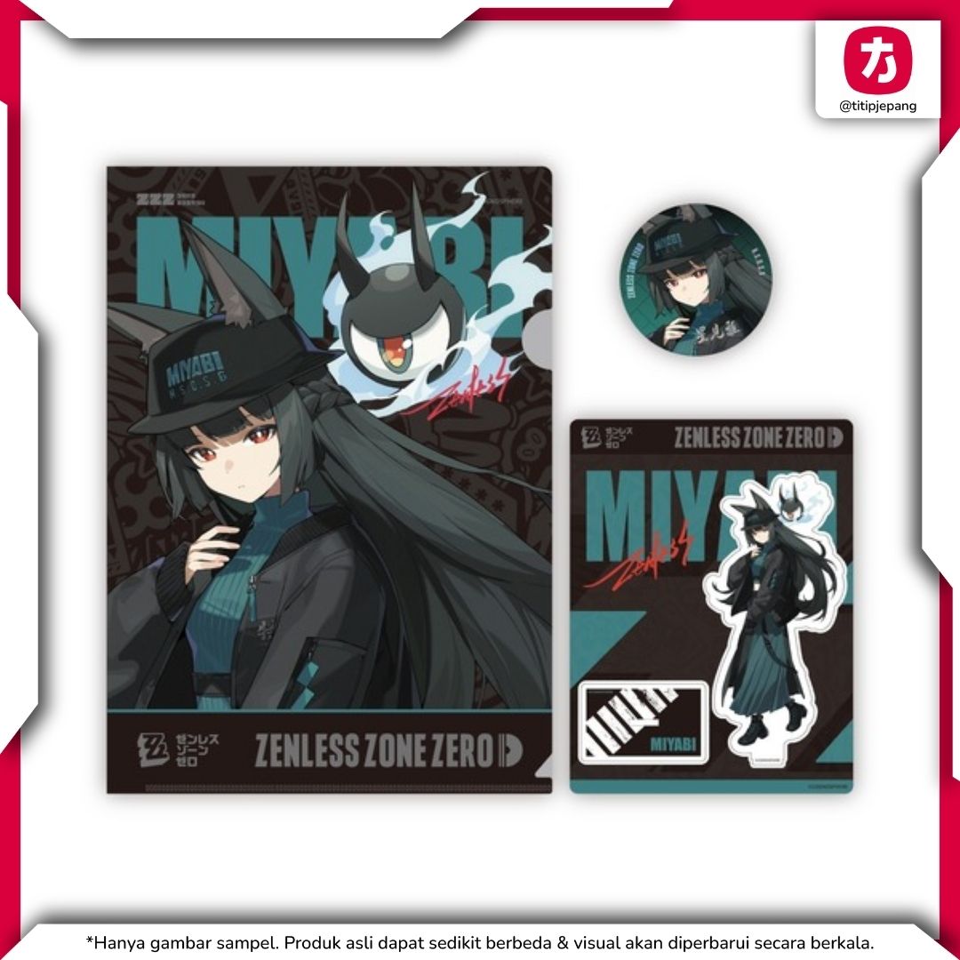 Zenless Zone Zero Merch Set MIYABI Kolaborasi ZOZOTOWN dengan Ilustrasi Eksklusif Zenless Zone Zero Merch Set MIYABI Kolaborasi ZOZOTOWN dengan Ilustrasi Eksklusif