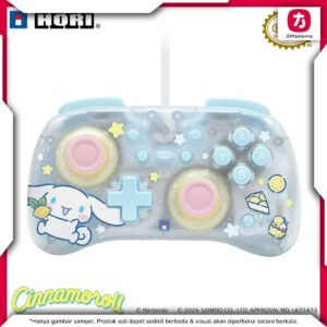 Hori Pad TURBO Nintendo Switch 2 Cinnamoroll Controller Mini Resmi HORI Hori Pad TURBO Nintendo Switch 2 Cinnamoroll Controller Mini Resmi HORI