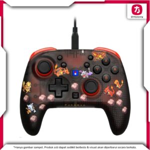Hori Pad TURBO Pokemon 30th Pixel Red Wired Controller Switch 2