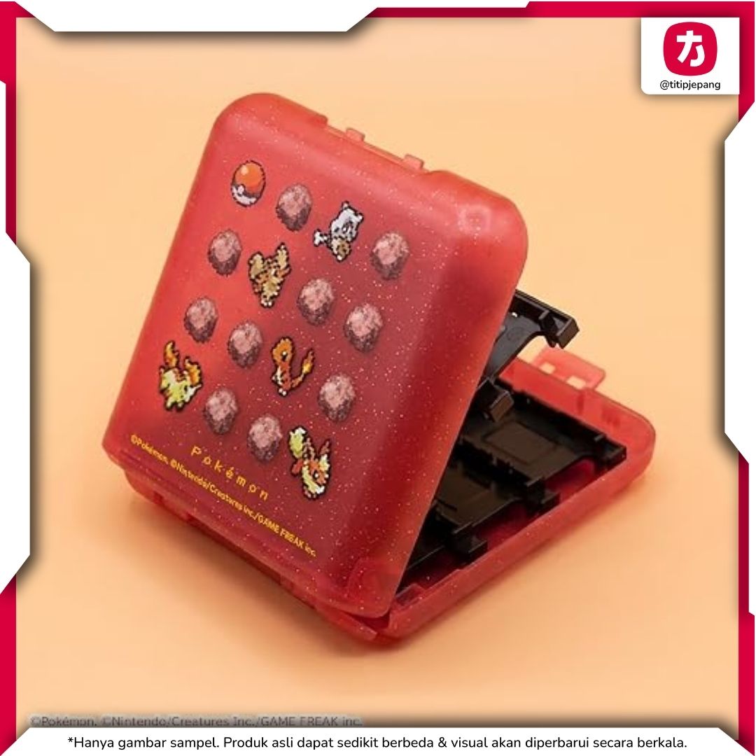 Hori Card case 24 cards Pokemon 30th Pixel Red Nintendo Switch 2