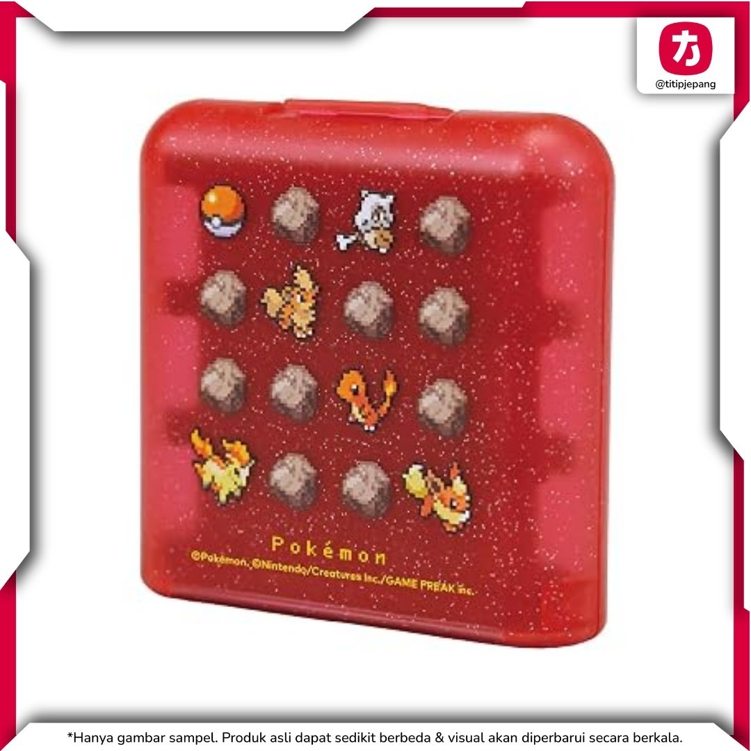 Hori Card case 24 cards Pokemon 30th Pixel Red Nintendo Switch 2