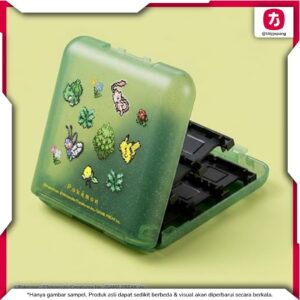 Hori Card case 24 cards Pokemon 30th Pixel Green Nintendo Switch 2