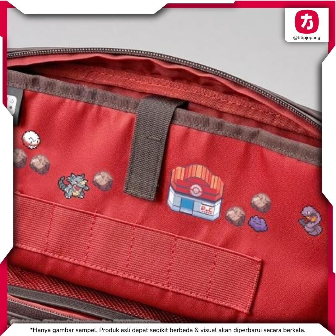 HonkaiHori Shoulder pouch Pokemon Pixel Red Pouch Switch 2 Official