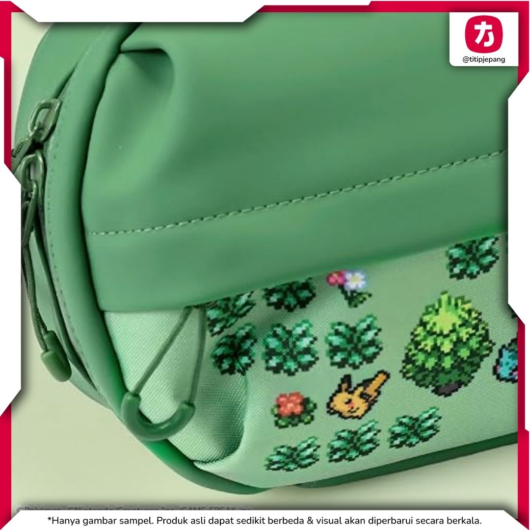 Hori Shoulder pouch Pokemon Pixel Green Pouch Switch 2 Official