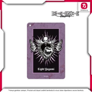 DEATH NOTE Pass Case A:code Light Yagami & L Retractable Card Holder DEATH NOTE Pass Case A:code Light Yagami & L Retractable Card Holder