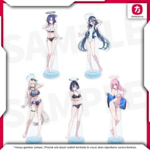 Blue Archive Aurora Acrylic Stand Set Millennium Science School, Set 5 Standee