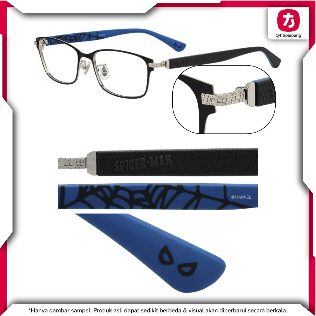 MARVEL COLLECTION Spider-Man Wellington-style Metal Frame Eyewear