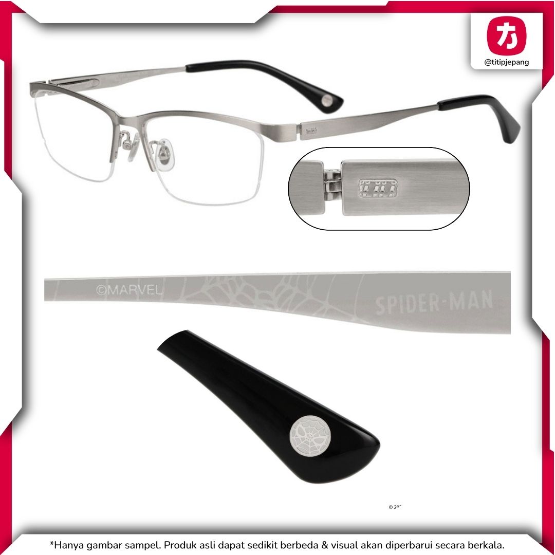 MARVEL COLLECTION Spider-Man Square Frame Eyewear Official Marvel