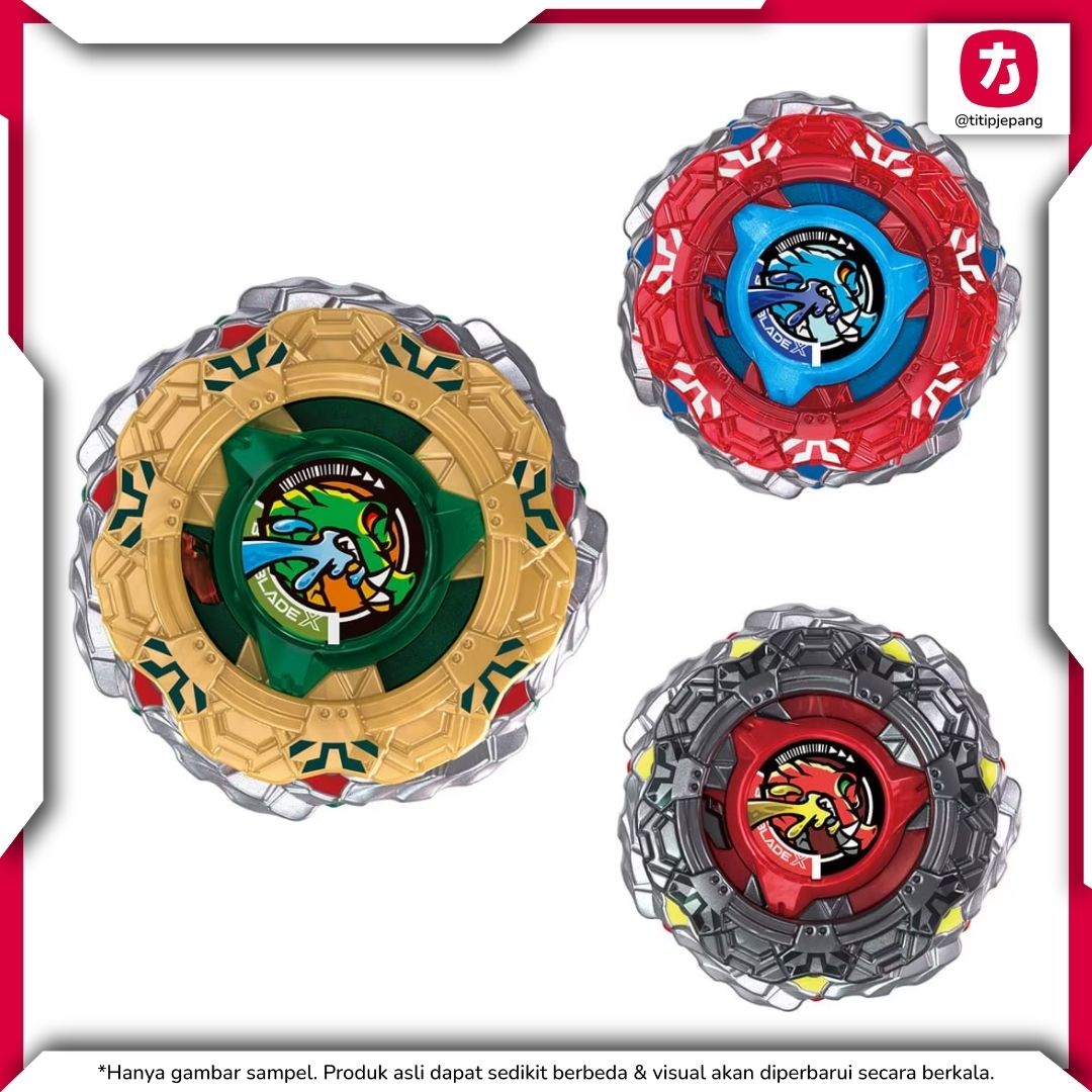 BEYBLADE X CX-19 Random Booster Crocodile Red Select Takara Tomy